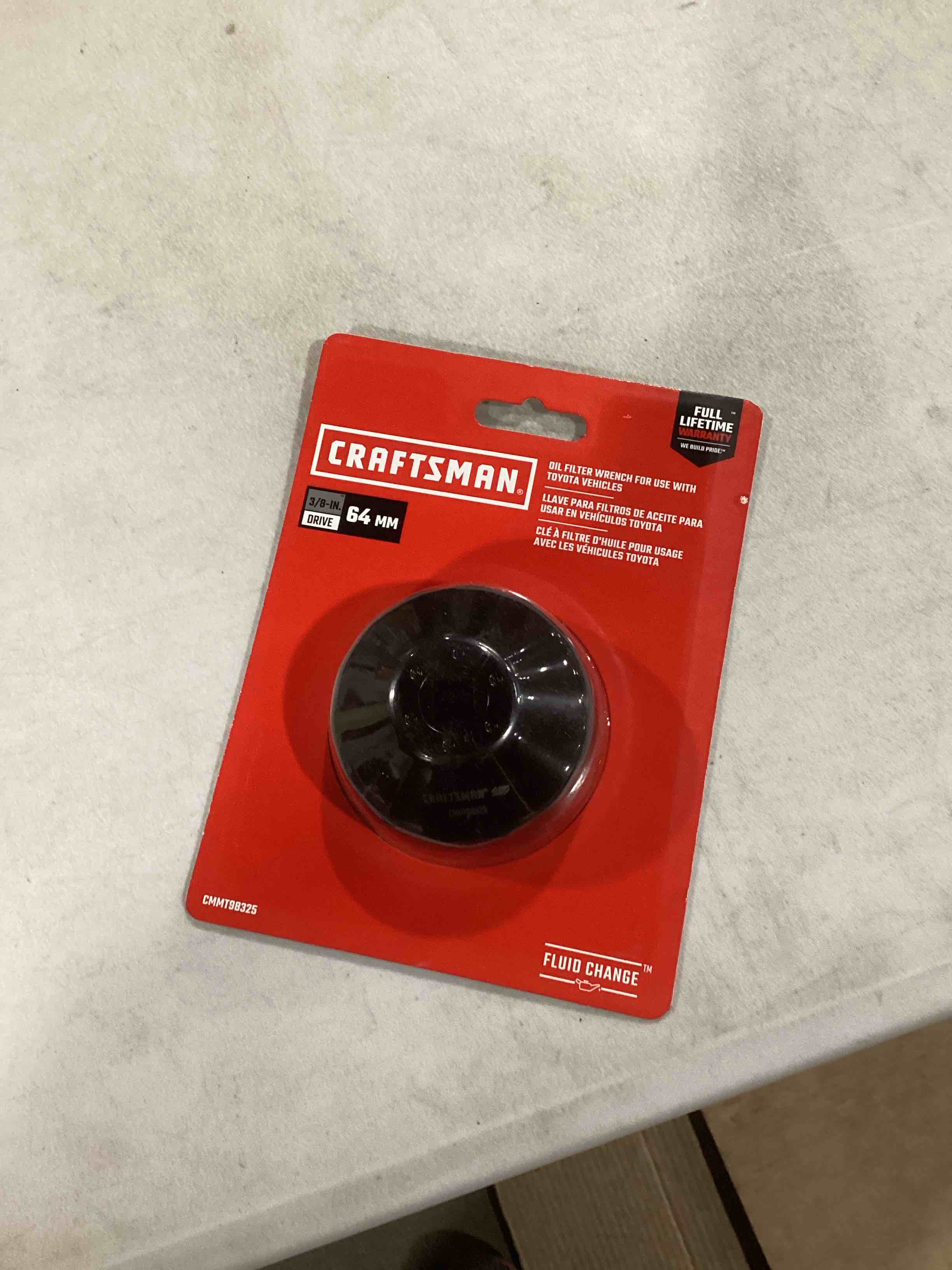 craftsman oil filter wrench