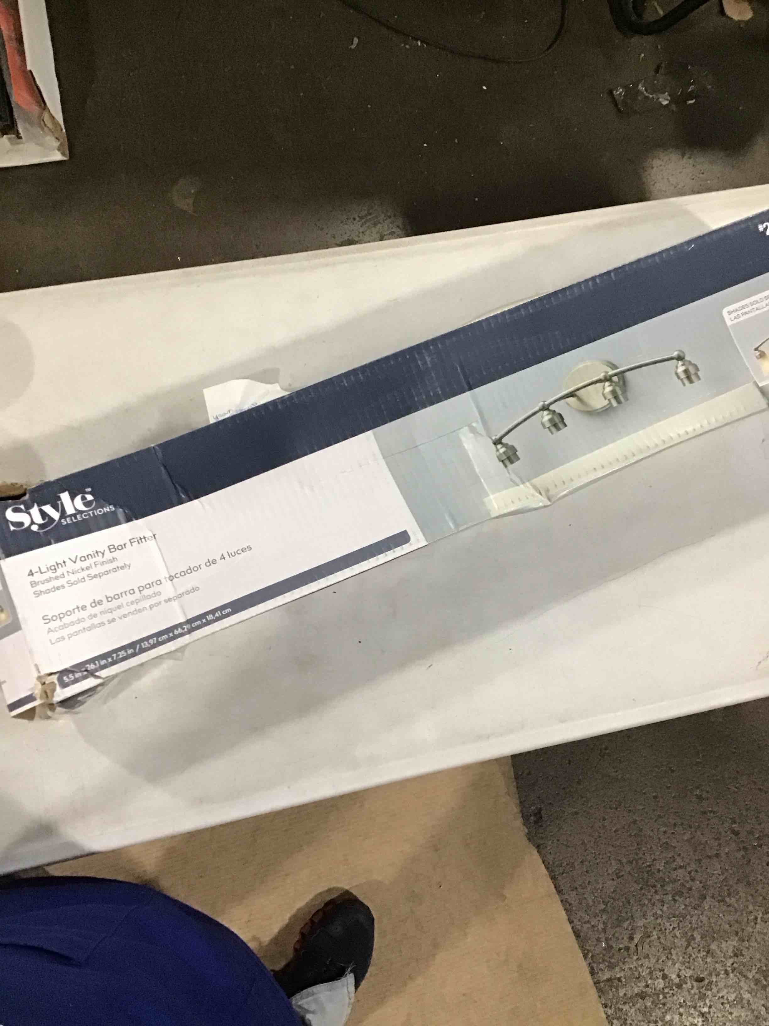 4 light vanity bar fitter