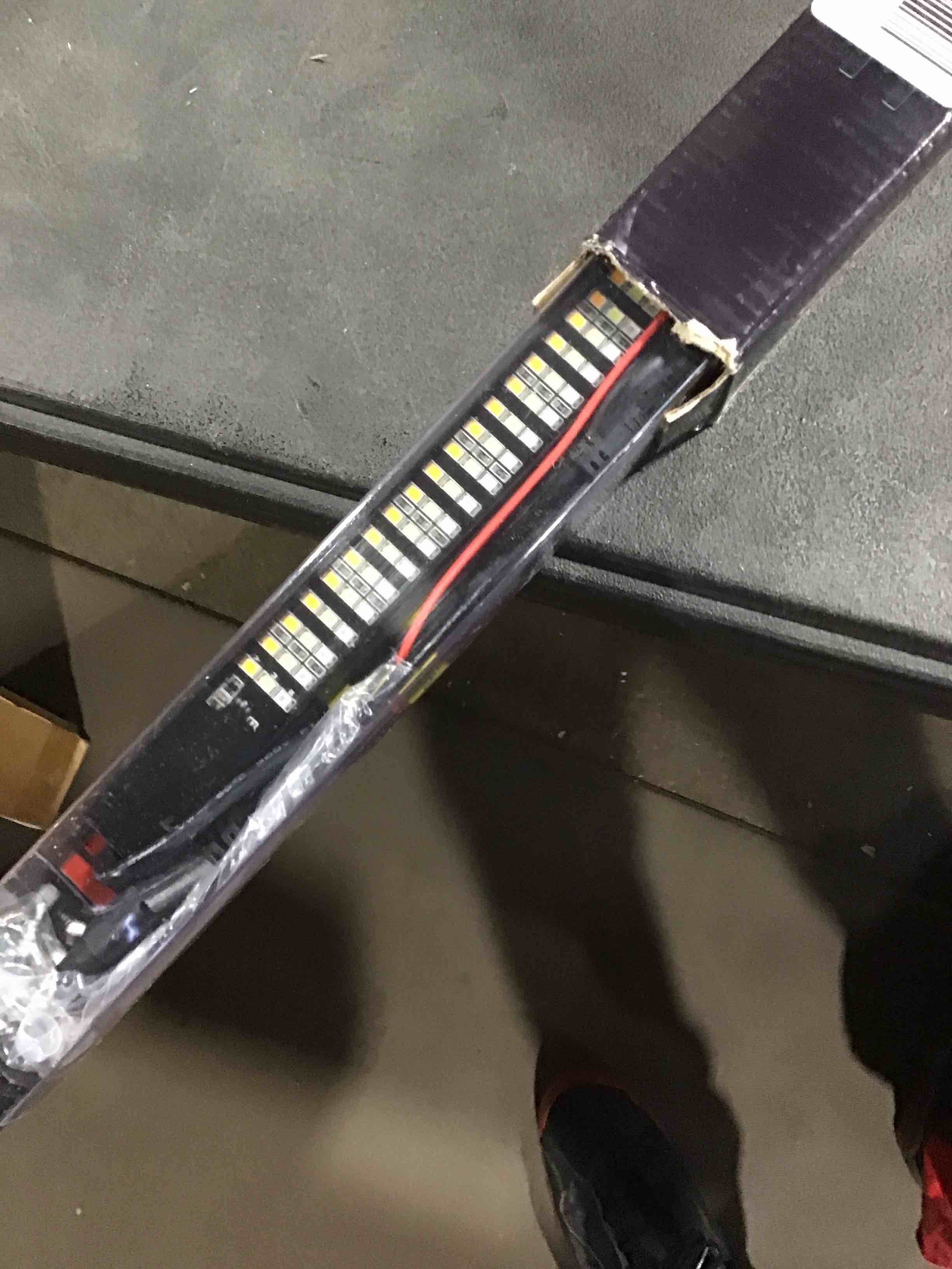 Nilight Truck Tailgate Light Bar 56" Aluminum Frame Triple Row 576 LED Strip with Red Running Brake Lights Amber Sequential Turn Signals White Reverse Lights for Truck, Pickup, SUV