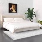 Holly King Bed Frame Side Boards, Footboard, Side Panels, Rails - Ivory