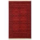 Amro Oriental Deep Red Area Rug