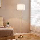 Carmeline 63.5" Traditional Adjustable Floor Lamp with Drum Lampshade