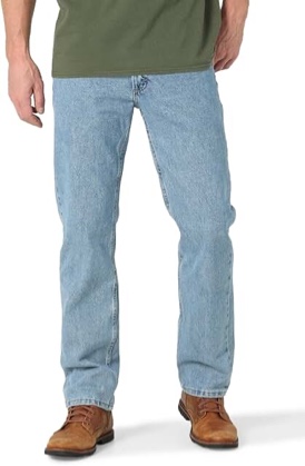 wranglers retro light blue jeans