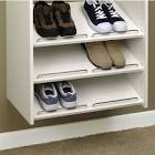 slant shoe rack