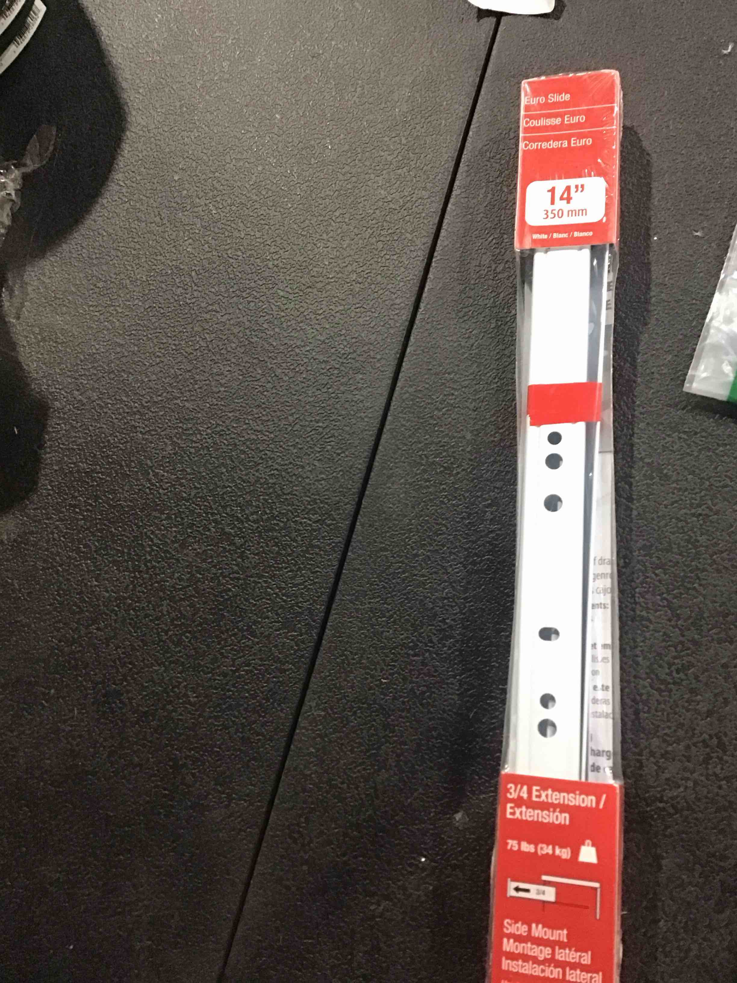 3/4 extension side mount montage lateral