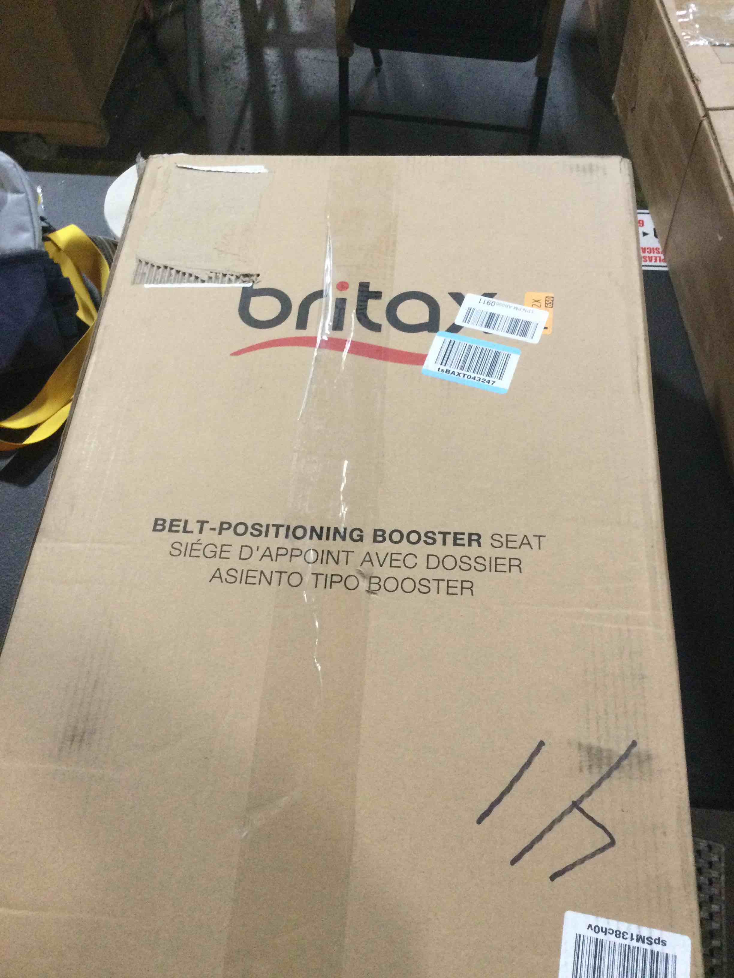 Britax Skyline 2-Stage Belt-Positioning Booster Car Seat, Dusk - Highback and Backless Seat