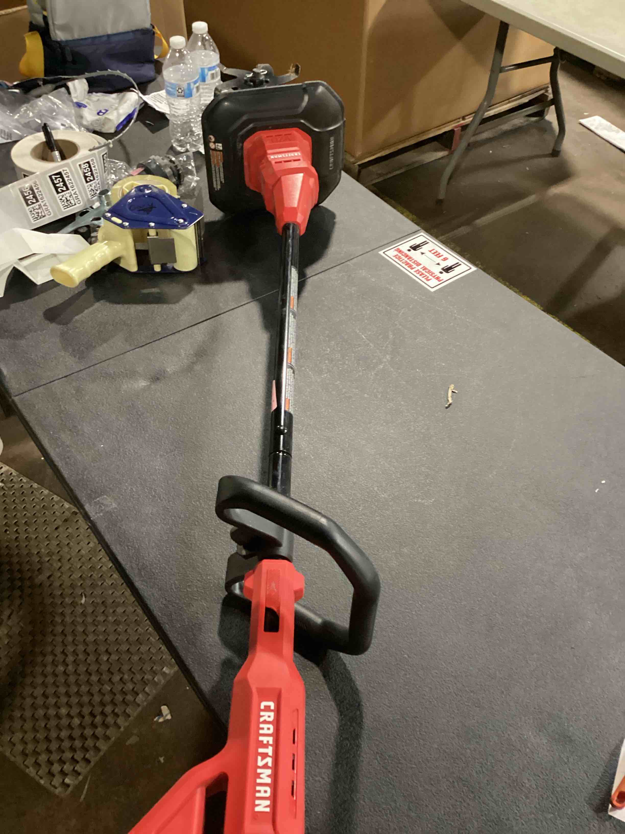 craftzman cordless tiller