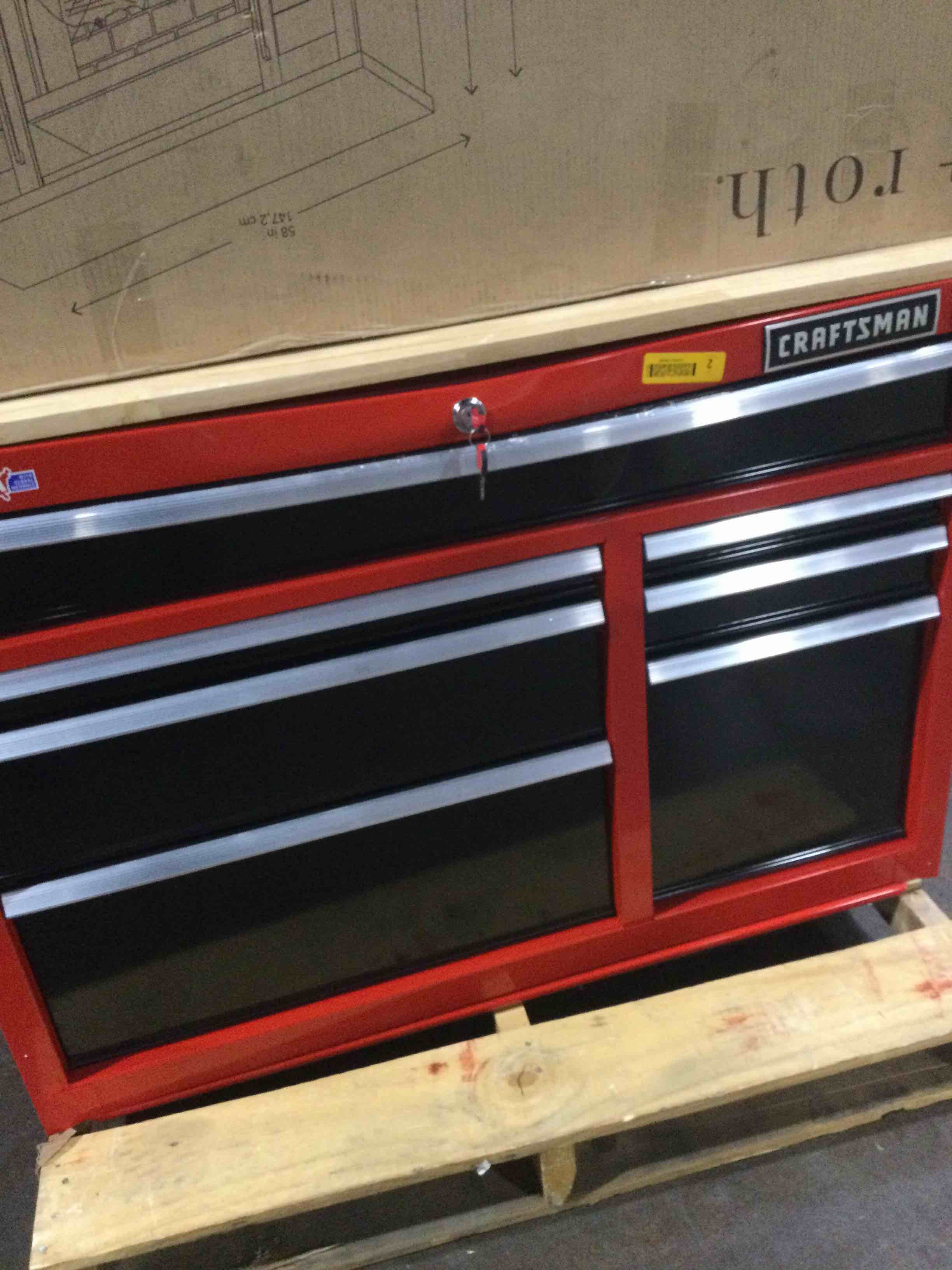 craftsman  7 draw tool box