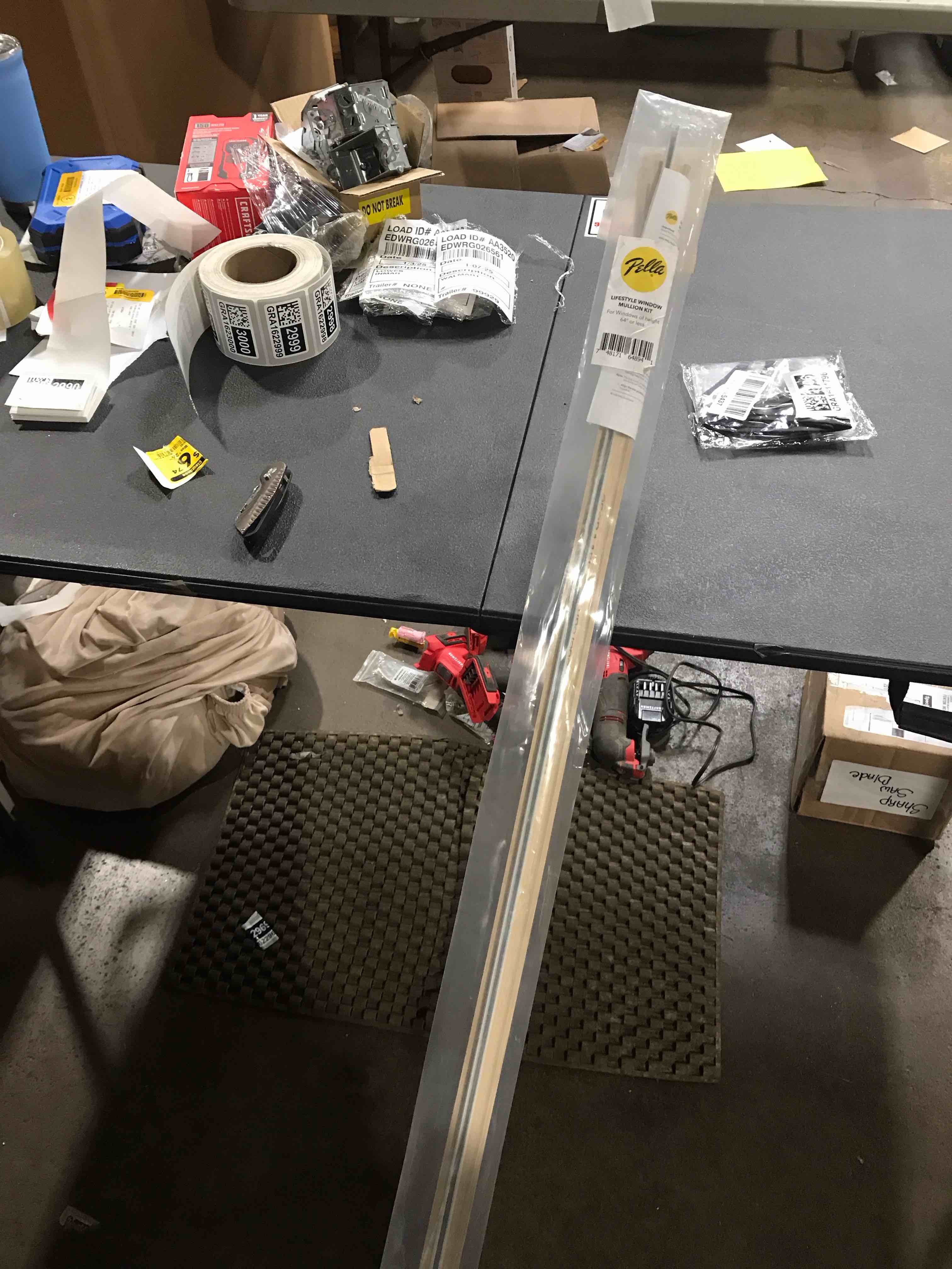 paella lifestyle window mullion kit 64 in or less