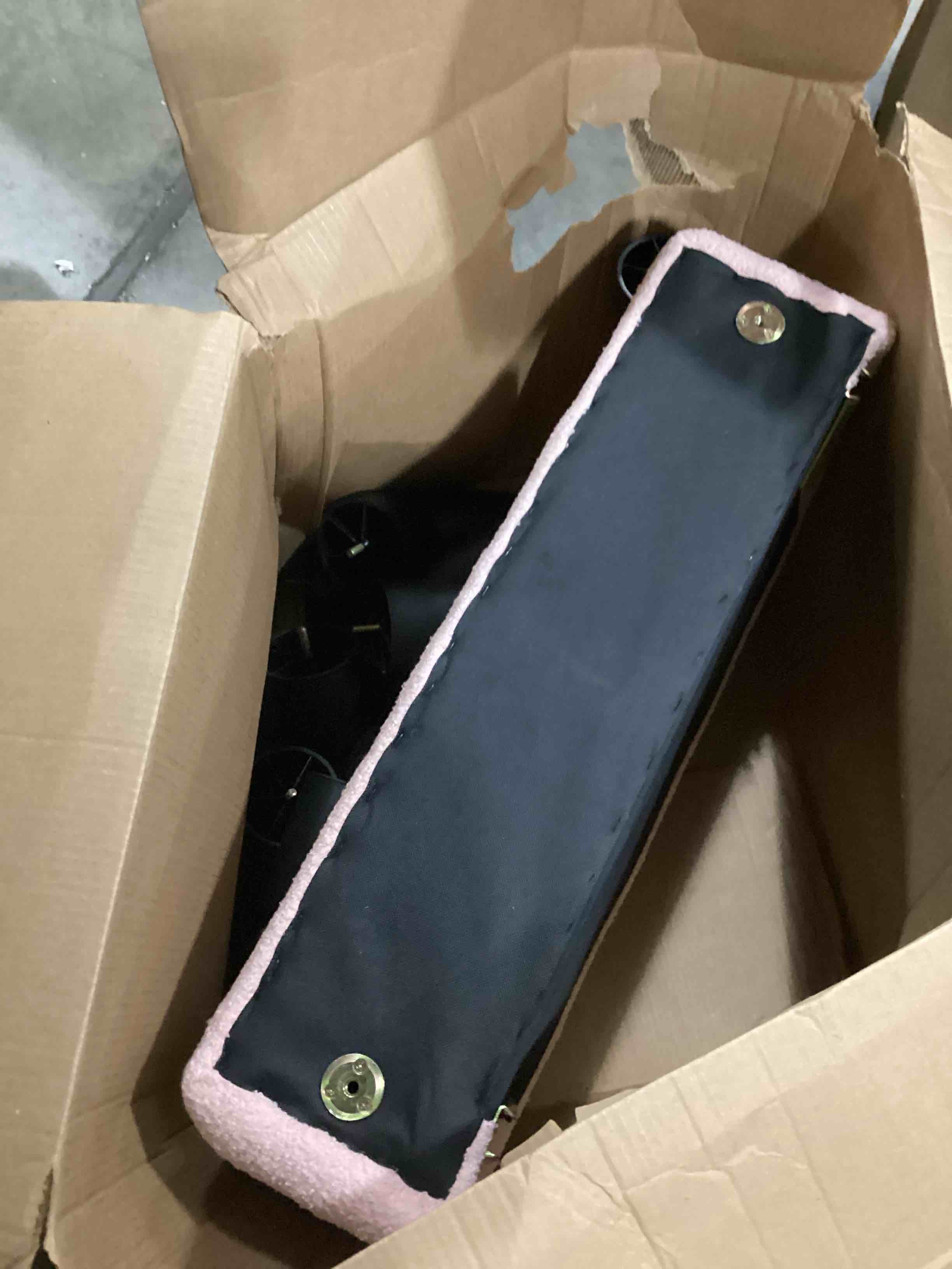 Condition photo showing As Is for (INCOMPLETE) Wendall 84.6'' Sofa