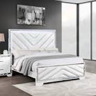 (incomplete) Celina Queen Head Board White (Box 2 Of 3)