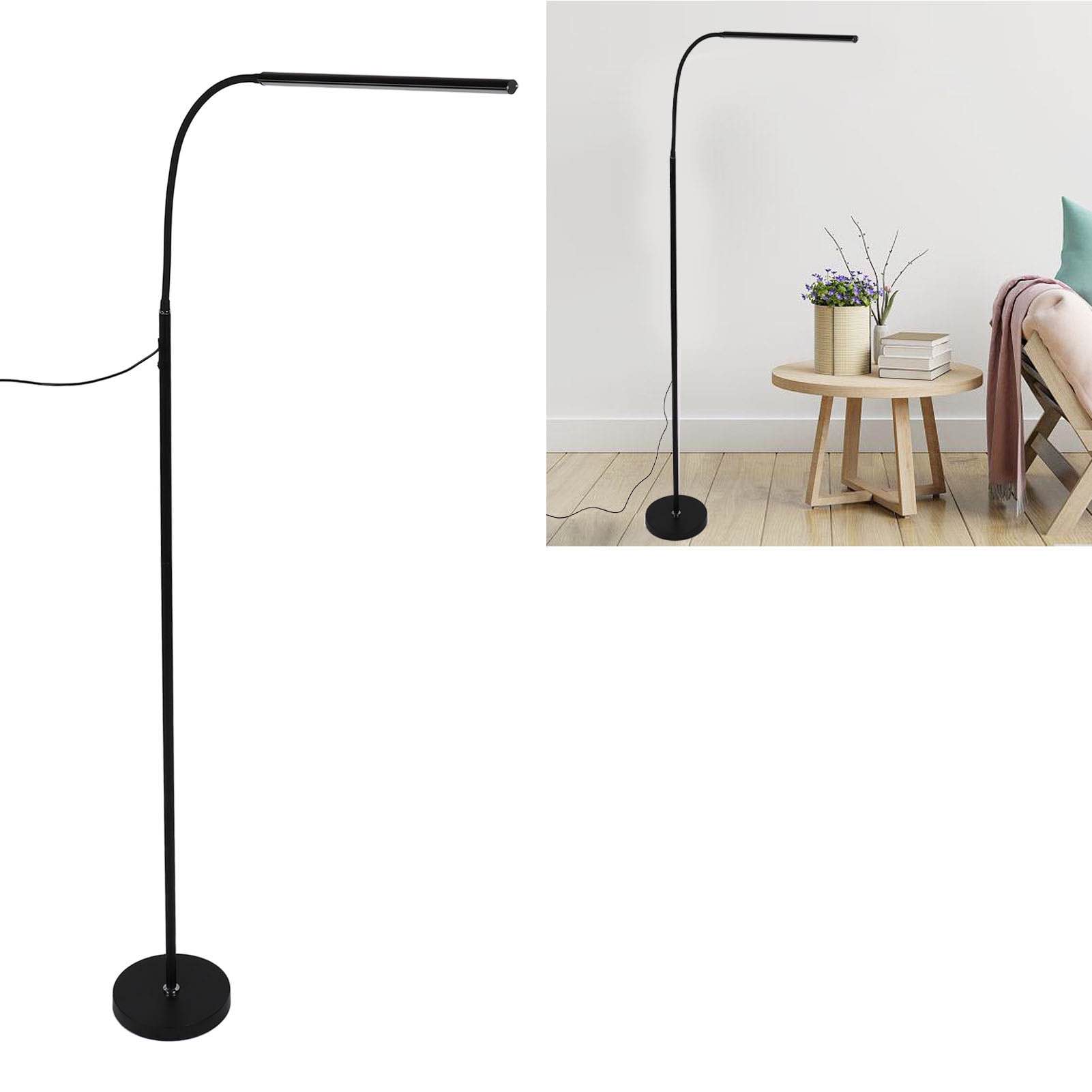 LED Floor Lamp, Eye Caring 10 Brightness 3 Color Temperatures Standing Reading Light for Living Room