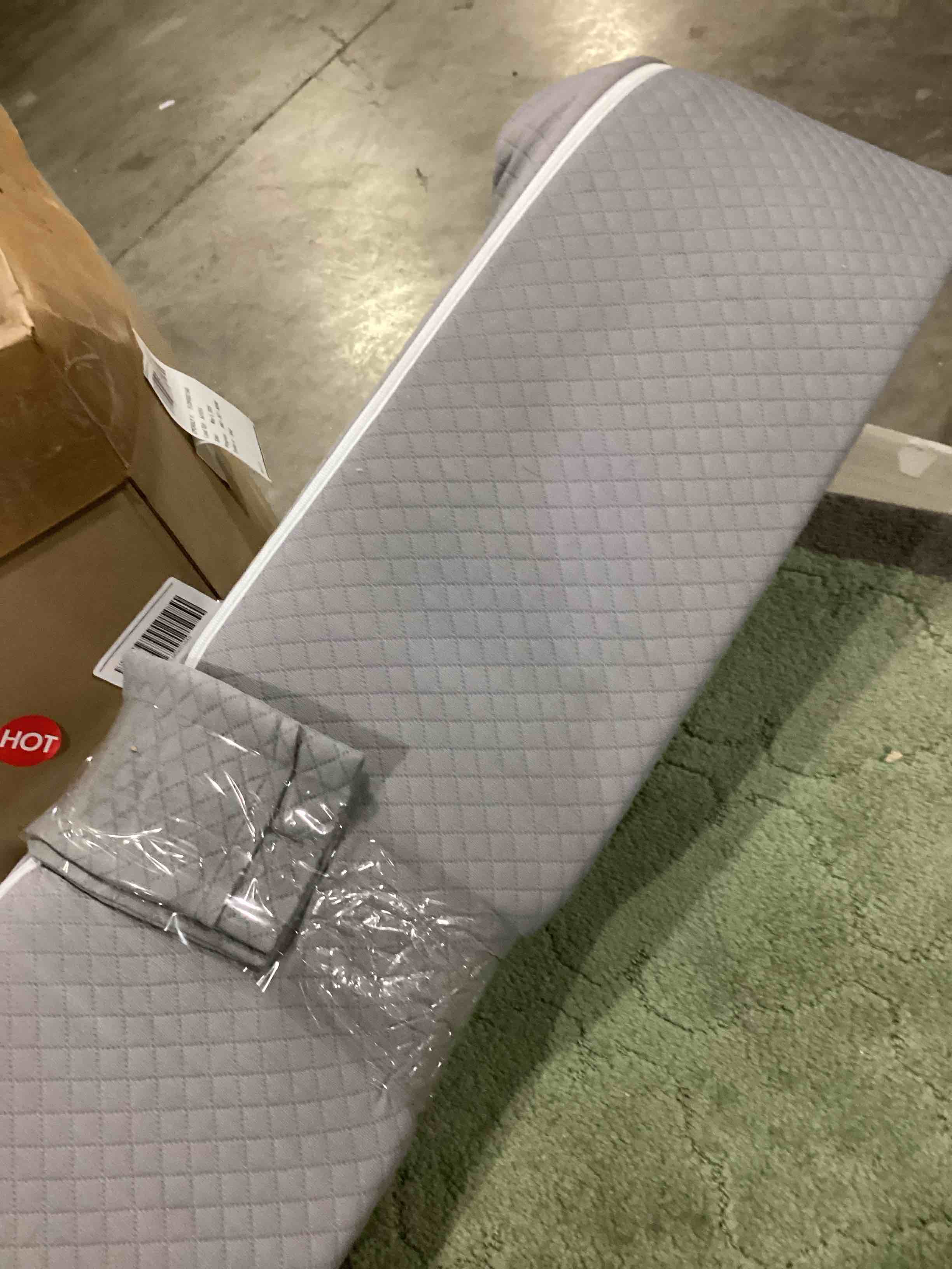 Bed Wedge Pillow for Headboard Gap Filler(60"x6"x10") Mattress Gap Filler(0-8") Bed Wedge for Headboard Gap Between Your Headboard and Mattress Dark Grey