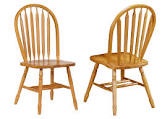 Sunset Trading Oak Selections Arrowback Dining Chair in Light Oak (Set of 2)