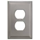Wall Plate Brushed Nickel Finish