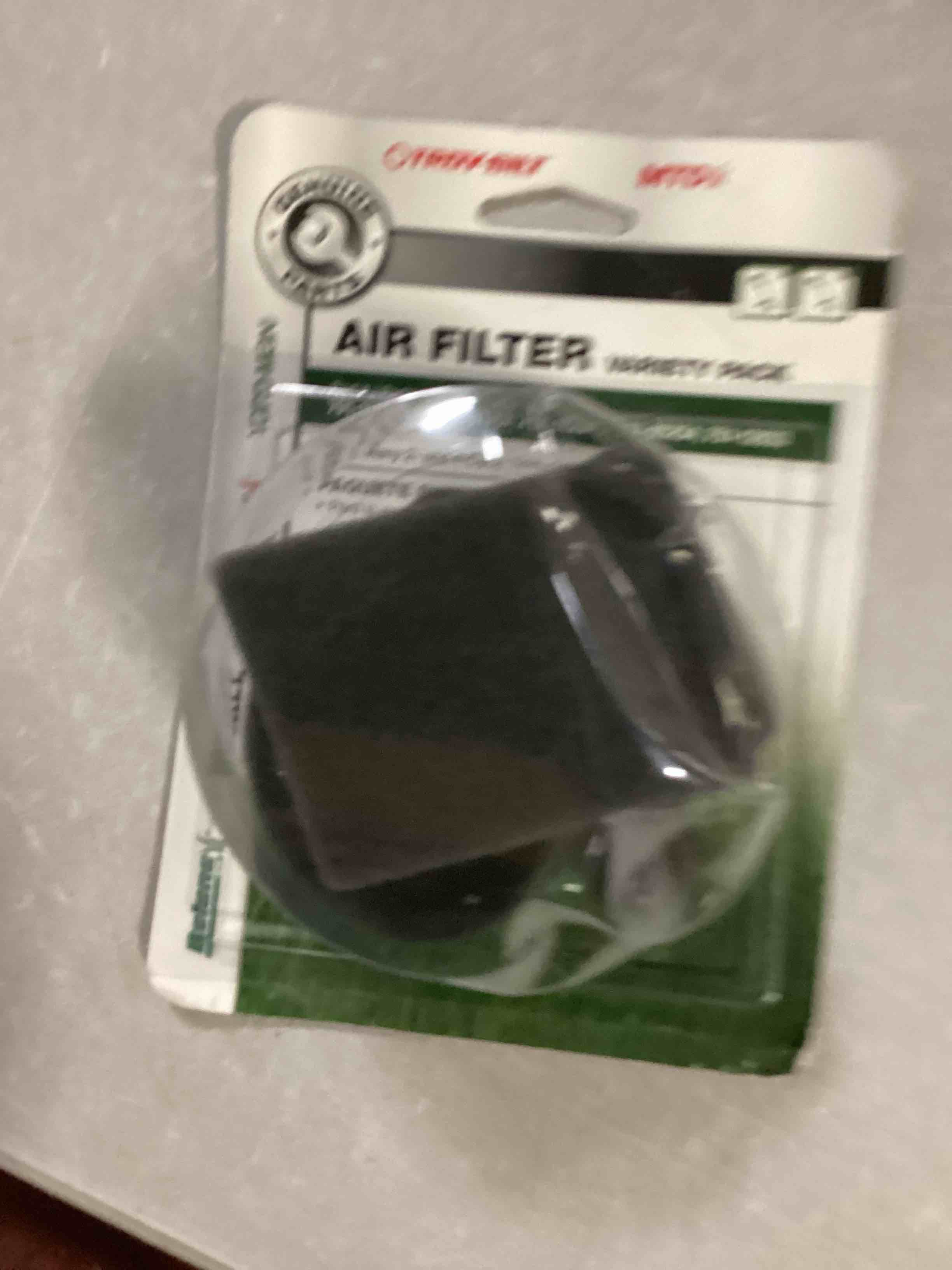 Condition photo showing Good Condition for Troy-Bilt Foam Air Filter for 2-Cycle and 4-Cycle Engine - Brand New