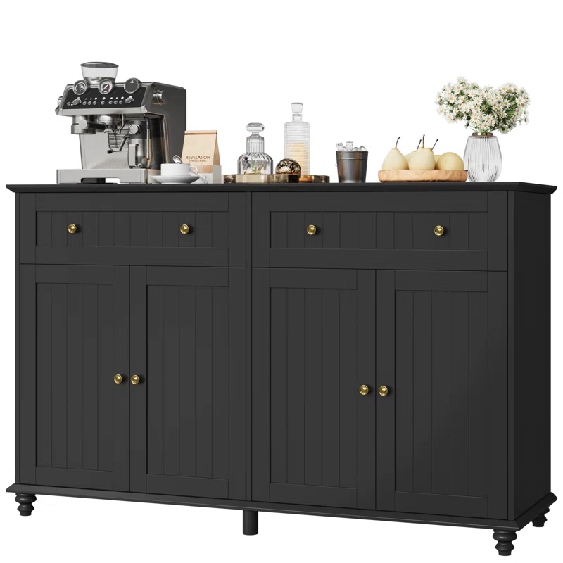 Arnolf 55.1'' Wide 2 Drawers Sideboard