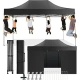 10x15ft Pop up Canopy, Heavy Duty Party Canopy Waterproof Commercial for Outdoor