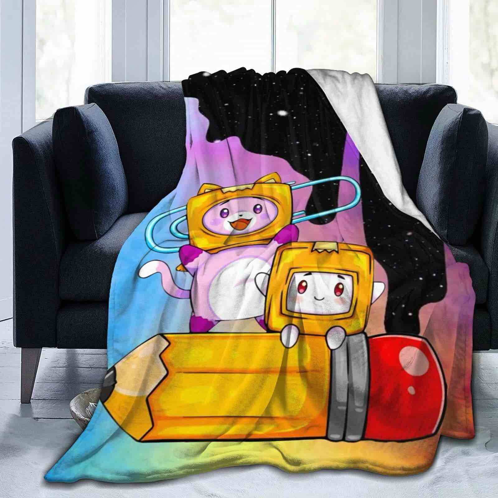 Flannel Blanket Ultra-Soft Cosy Sofa