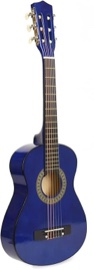 30" Wood Classical Guitar for Kids/Girls/Boys/Beginners (Blue)