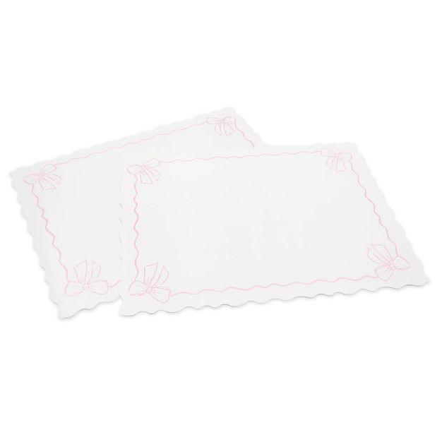 Placemats Bow - Bullseye's Playground™(16 pieces )