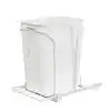 EVERBILT 6 Gallon Pullout Trashcan white