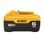 DBC115 and XR 20V 6AH BATTERY and DEWALT 20V MAX* Charger (DCB115)
