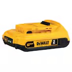 DEWALT BATTERY 20V Max 2AH DCB203 and CHARGER DCB1104