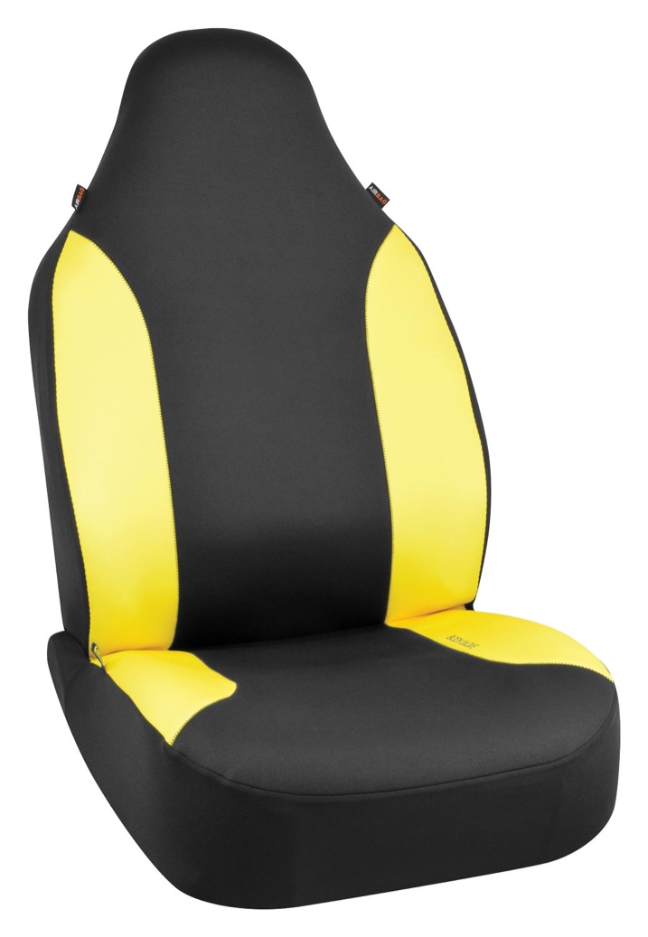 NEOPRENE UNIVERSAL BUCKET SEAT COVER - YELLOW 22-1-70380-9