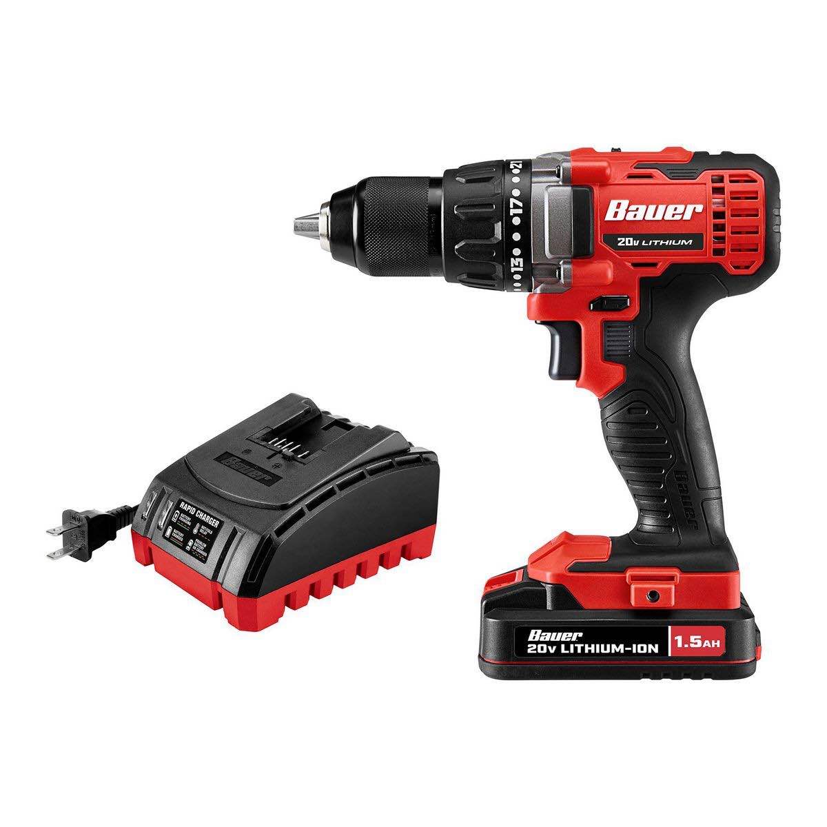 Bauer 20v drill/driver (not tested)