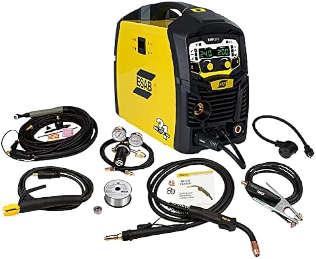 ESAB EMP 210 Multi Process Welder MIG/STICK/TIG, 200A, 120/230V DC (not tested)