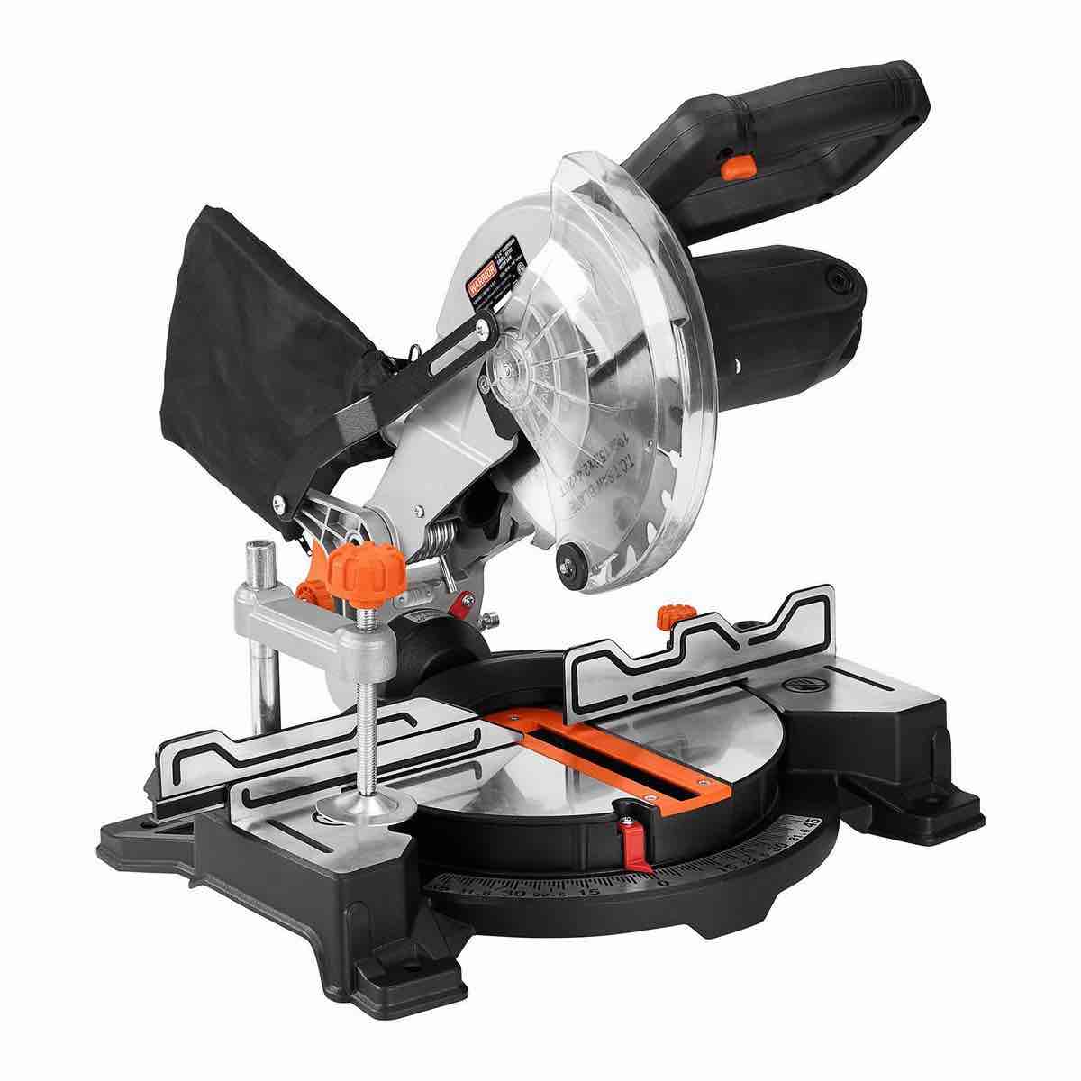 Warrior 7 1/4” compound single bevel miter saw