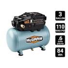 McGraw 3 gallon air compressor (not tested)