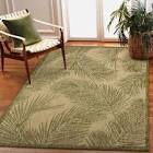 Bugbee Geometric Green Indoor / Outdoor Area Rug