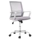Smugdesk Ergonomic Mid Back Breathable Mesh Swivel Executive Desk Chair with Adjustable Height and L