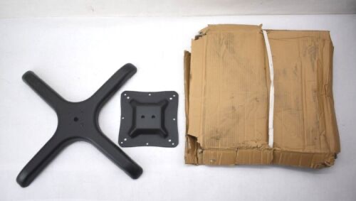 Regency Seating Cain 22" X-Base & Top Plate Black Powder Coated Finish FPO