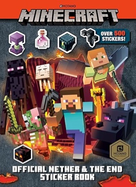 Minecraft Official the Nether and the End Sticker Book (Minecraft)