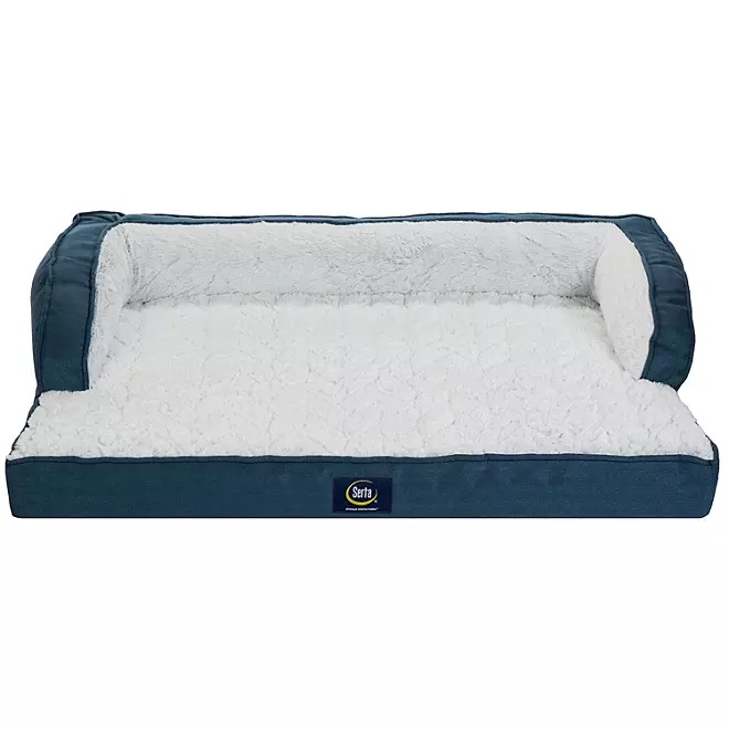 Serta Luxury Sleeper Sofa Pet Bed, Choose Size & Color