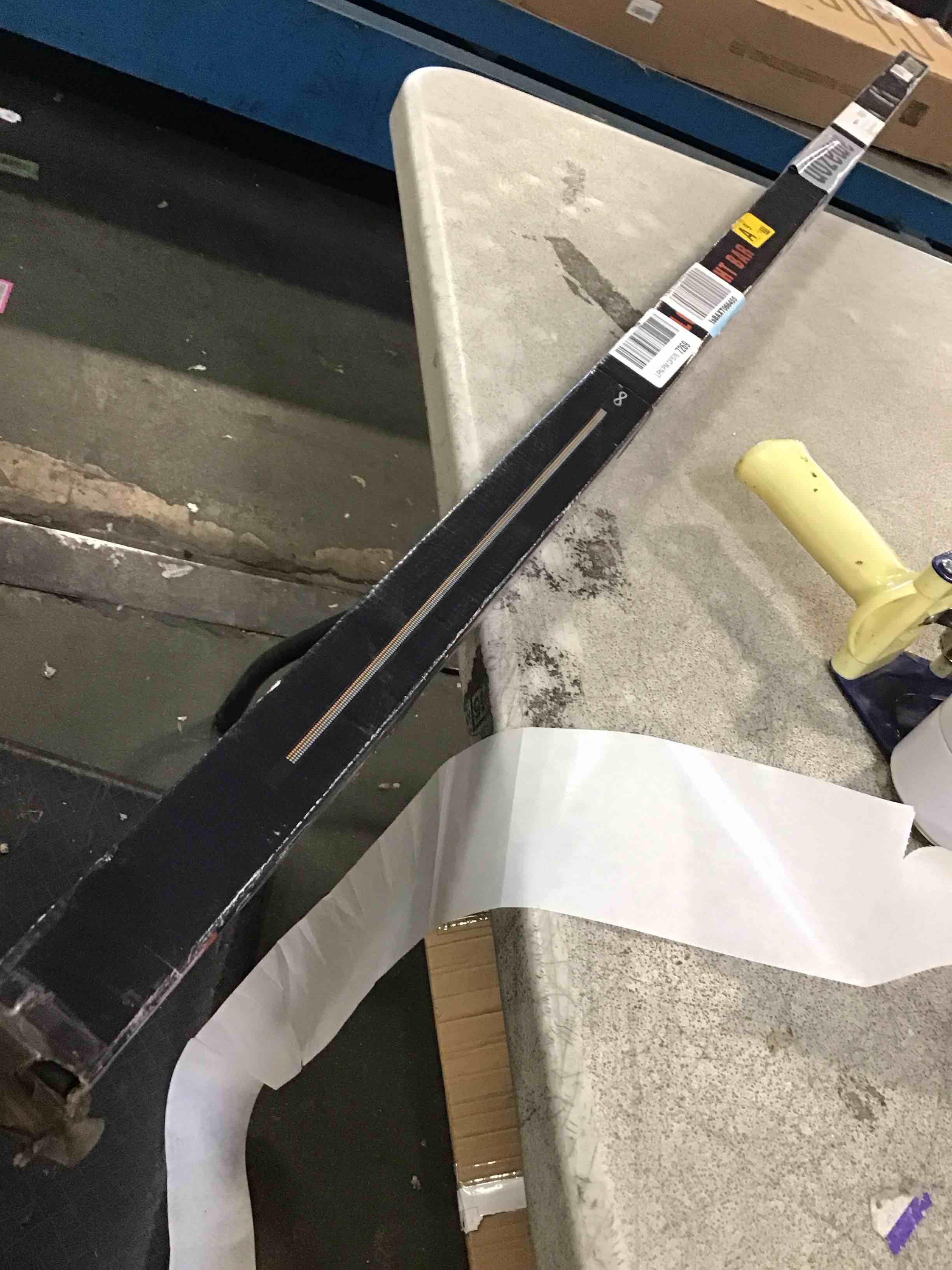 Nilight Truck Tailgate Light Strip 60" Aluminum Frame Triple Row 1200 LED Strip with Red Running Brake Lights White Reverse Light Amber Sequential Turn Signals Strobe Lights?2 Years Warranty