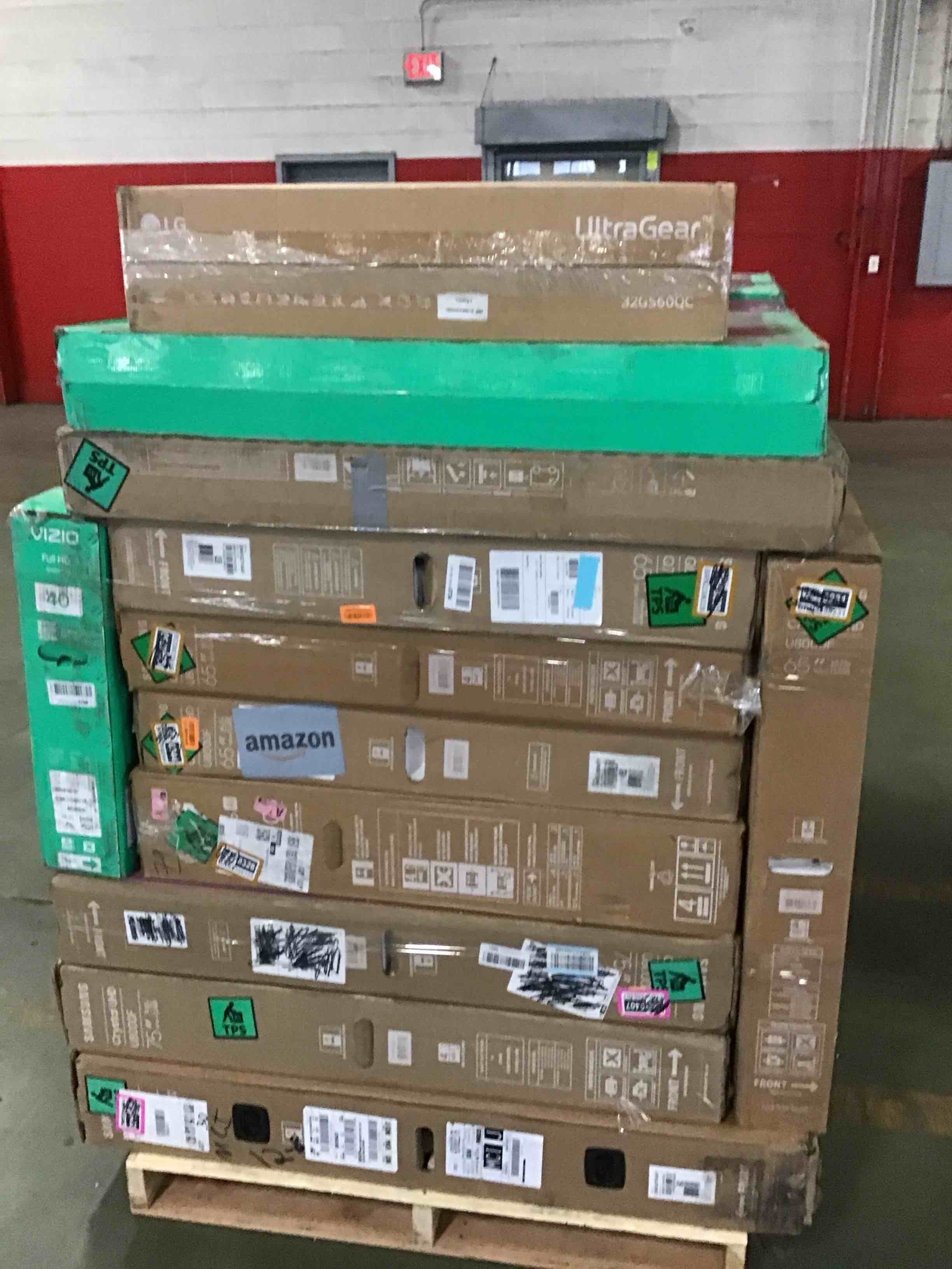 assortment of defective electronics for parts