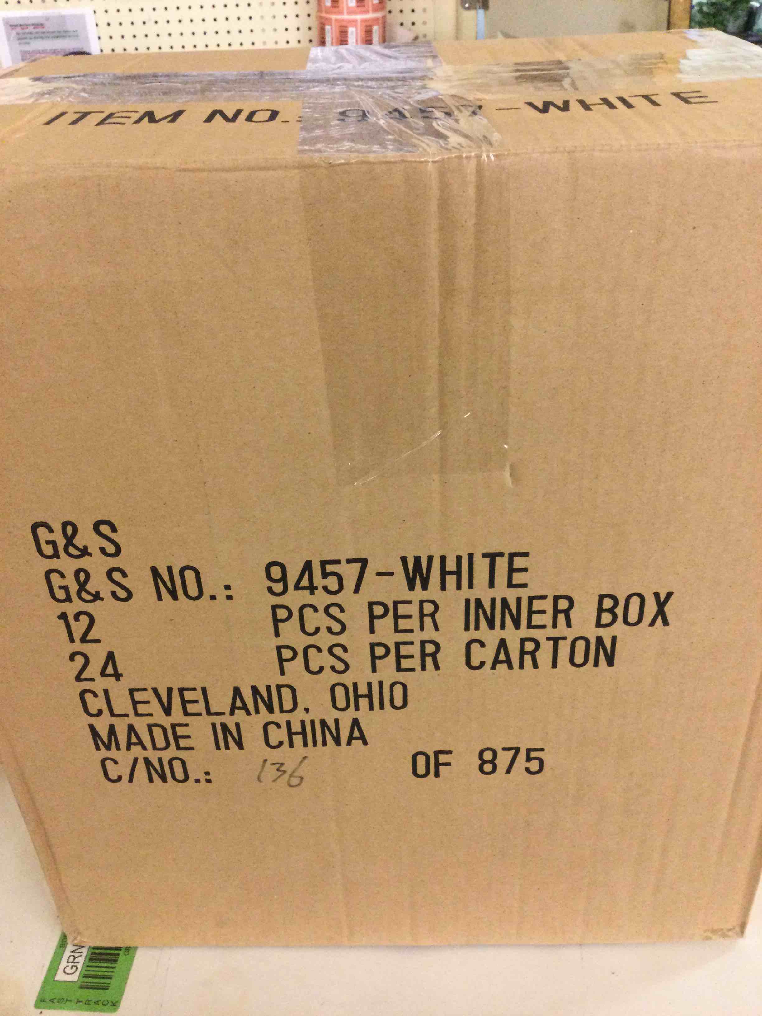 Condition photo showing Good Condition for 30T plastic cover with white handles