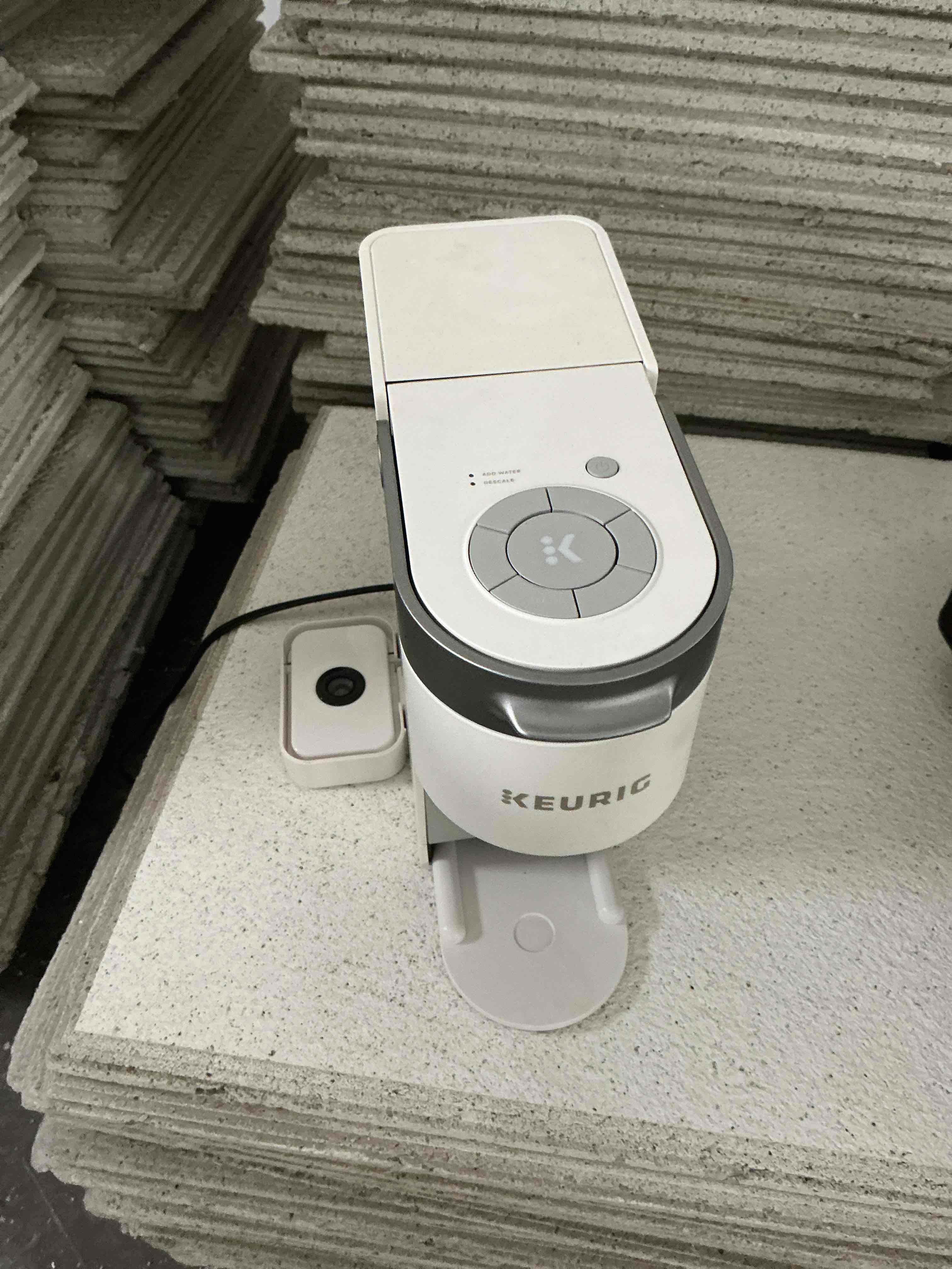 Condition photo showing As Is for Keurig K-Supreme Single Serve K-Cup Pod Coffee Maker, MultiStream Technology, 4 Brew Sizes, 66oz Dual-Position Removable Reservoir, White White Coffee Maker