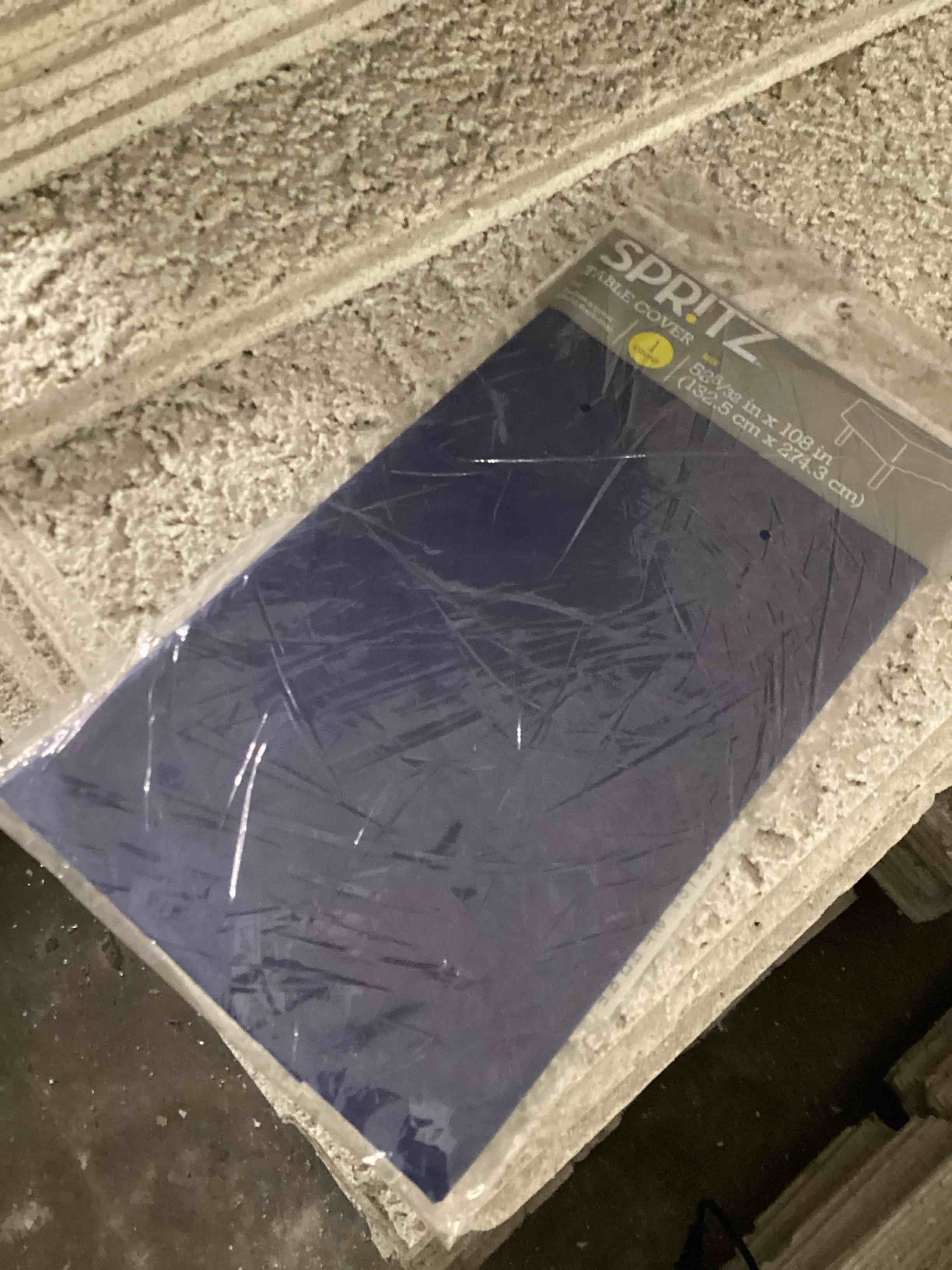 Condition photo showing New/Like New for Solid Table Cover Navy Blue - Spritz™