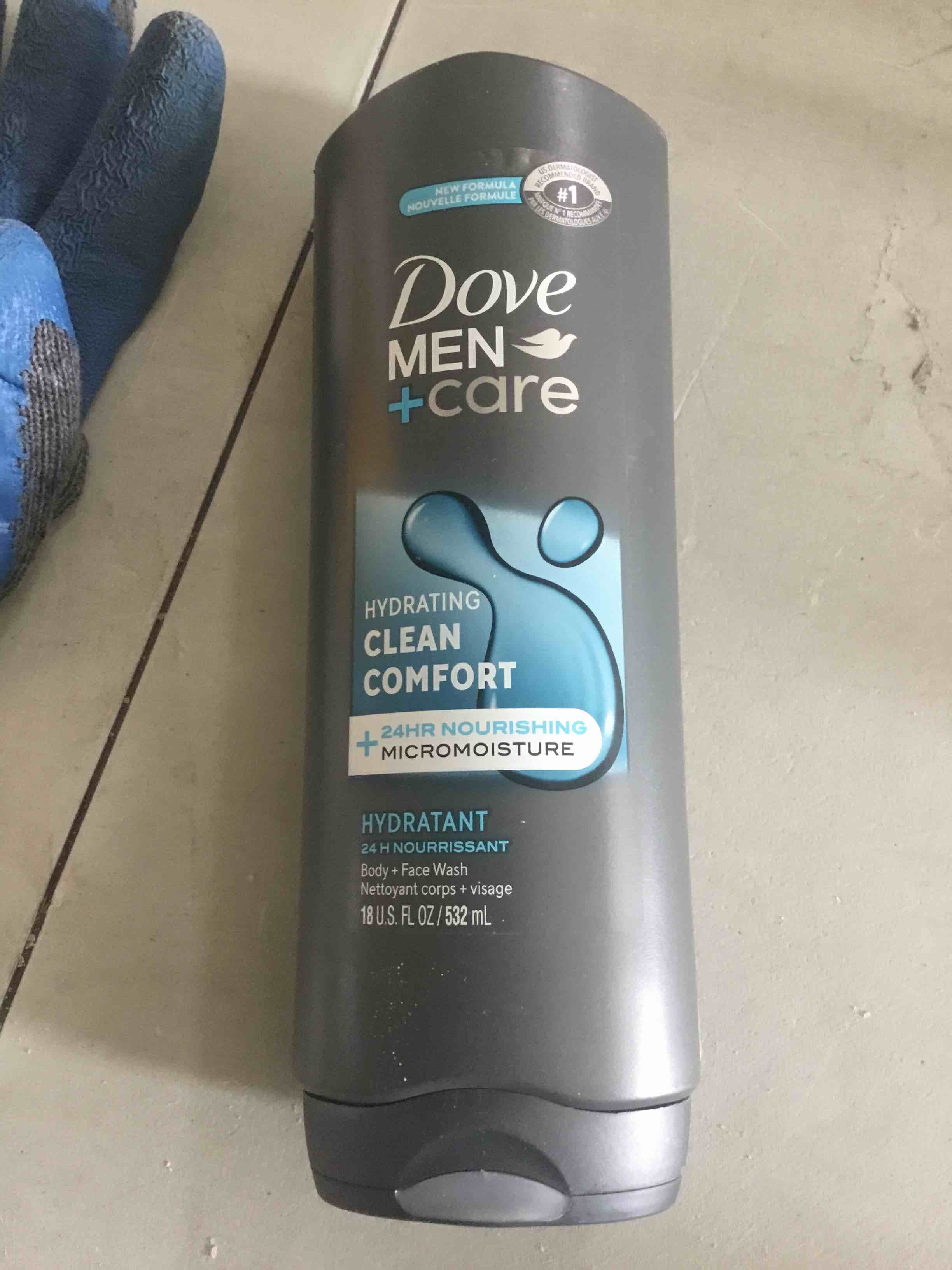 Condition photo showing New/Like New for Dove Men+Care Body and Face Wash, Clean Comfort, 18 oz