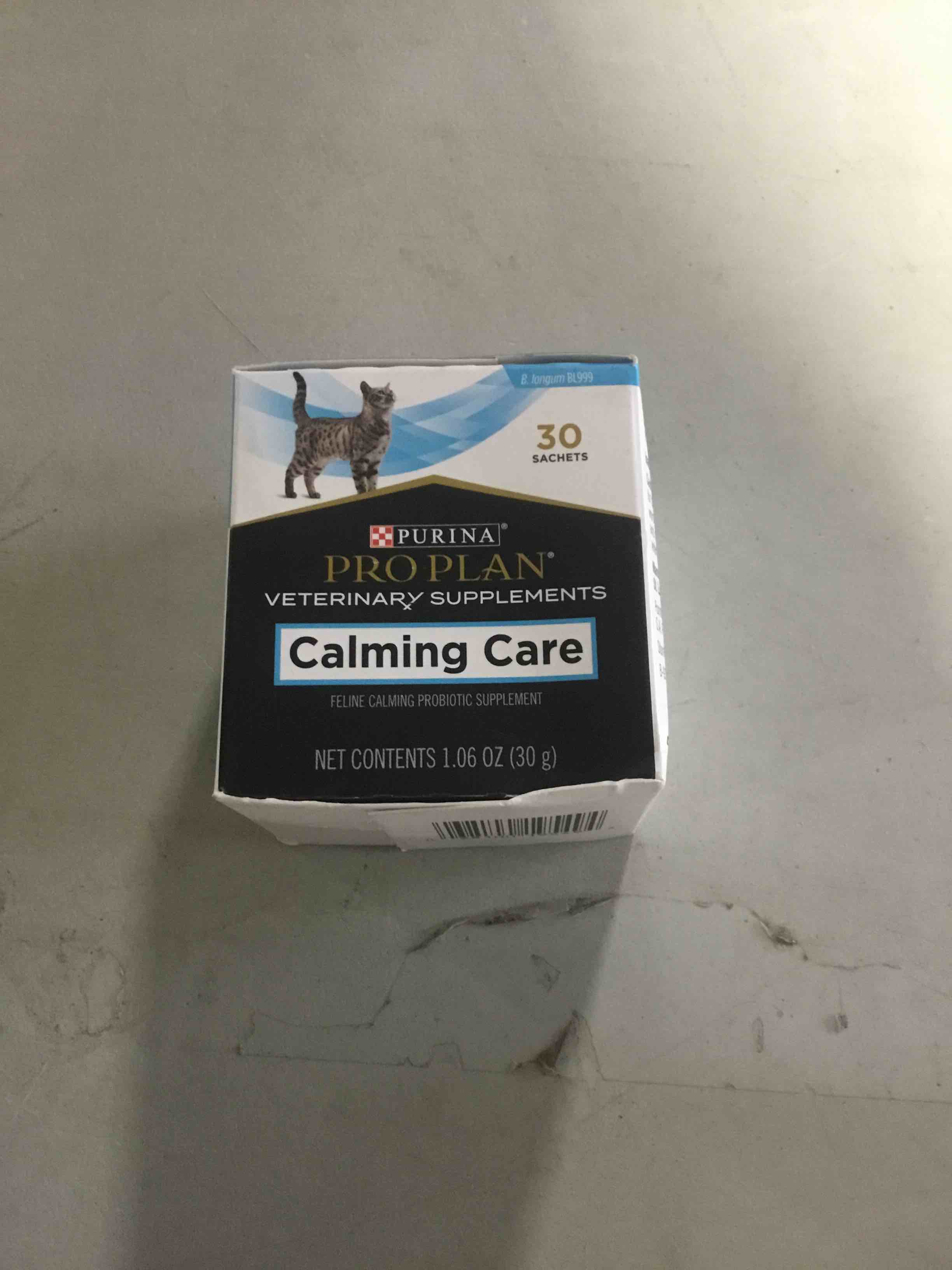 Condition photo showing New/Like New for Purina Pro Plan Veterinary Supplements Calming Care Cat Supplements - 30 ct. Box