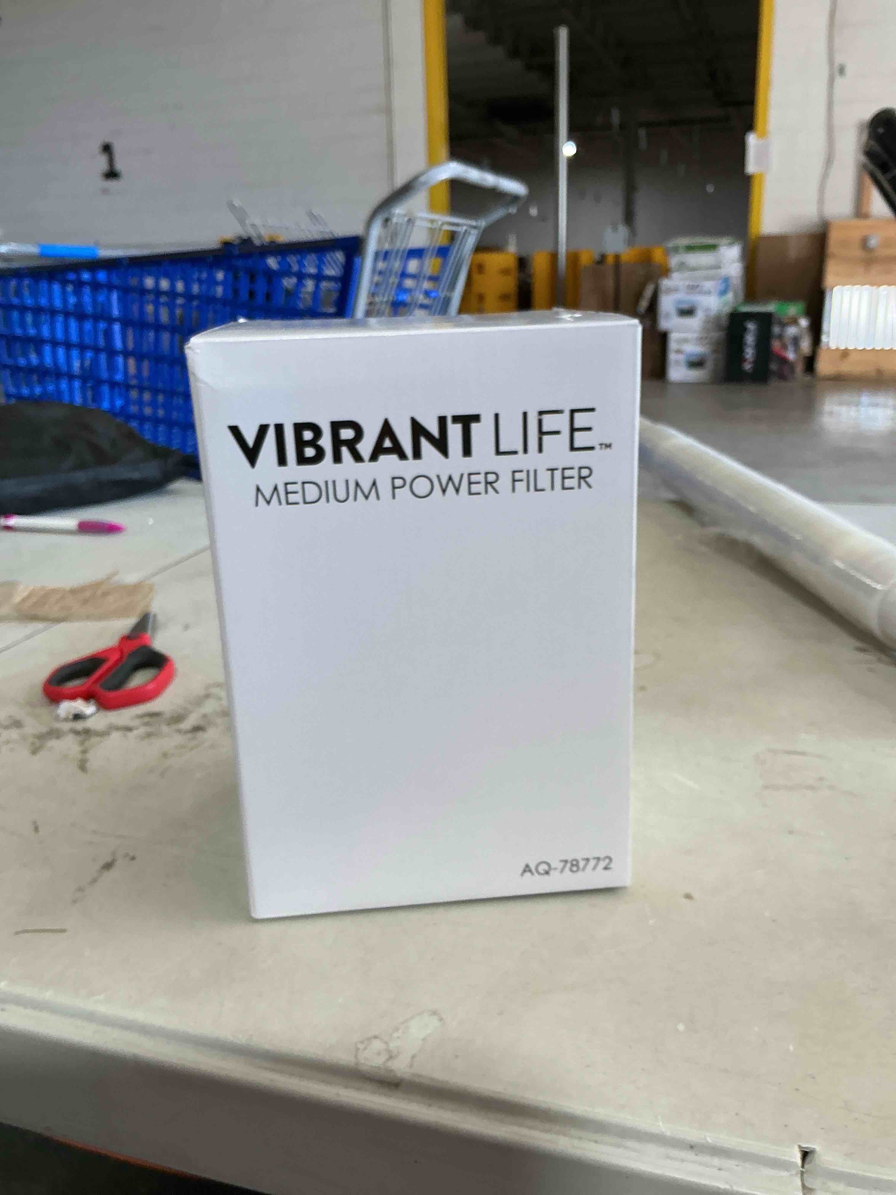 vibrant life medium power filter aq-78772