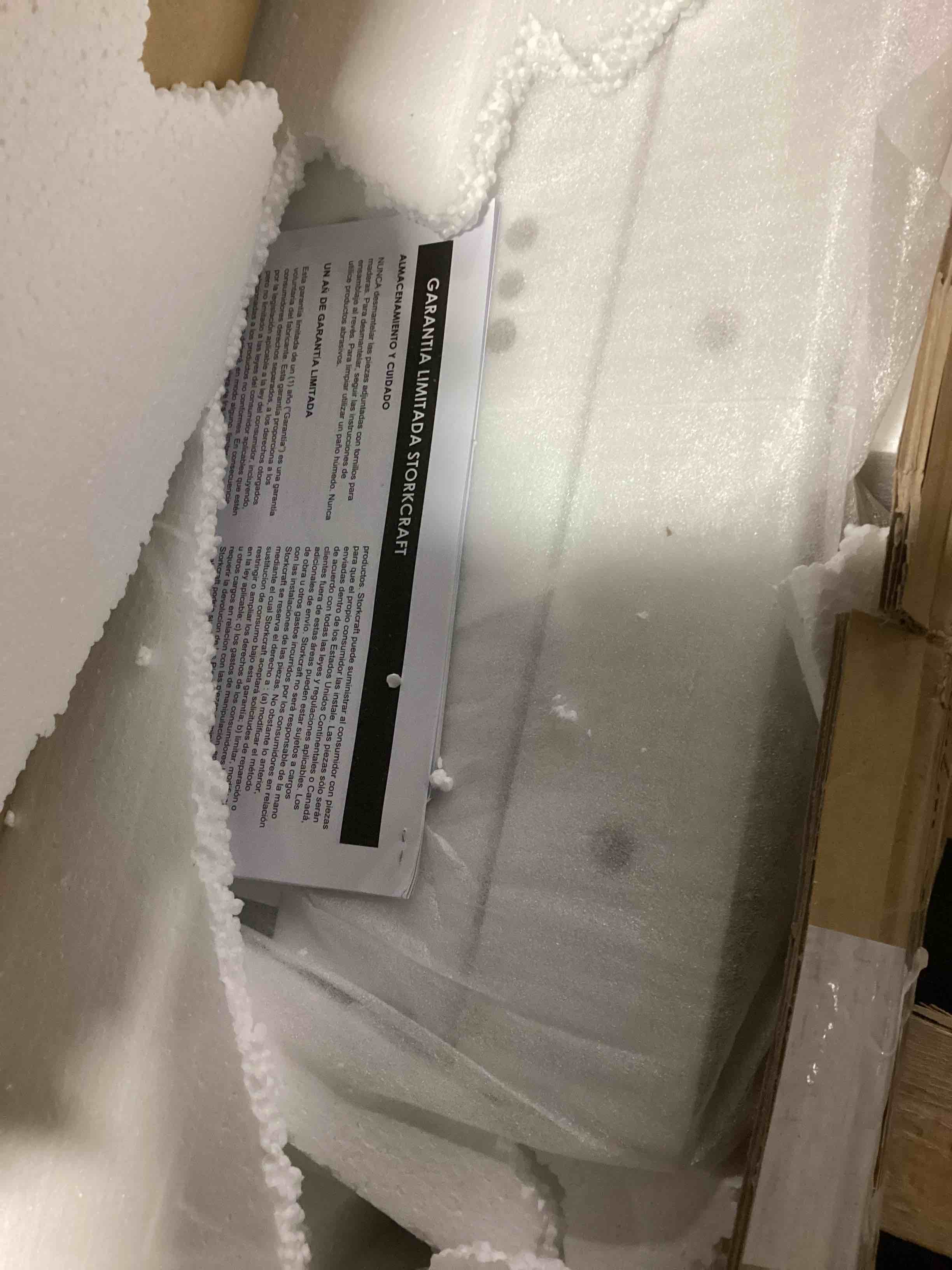 Condition photo showing Good Condition for Storkcraft Caribou Bunk Bed Twin Over Twin Bunk Bed (White) - GREENGUARD Gold Certified, Twin Bunk Beds for Kids, Converts to 2 Individual Twin Beds, Bunk Beds for Kids