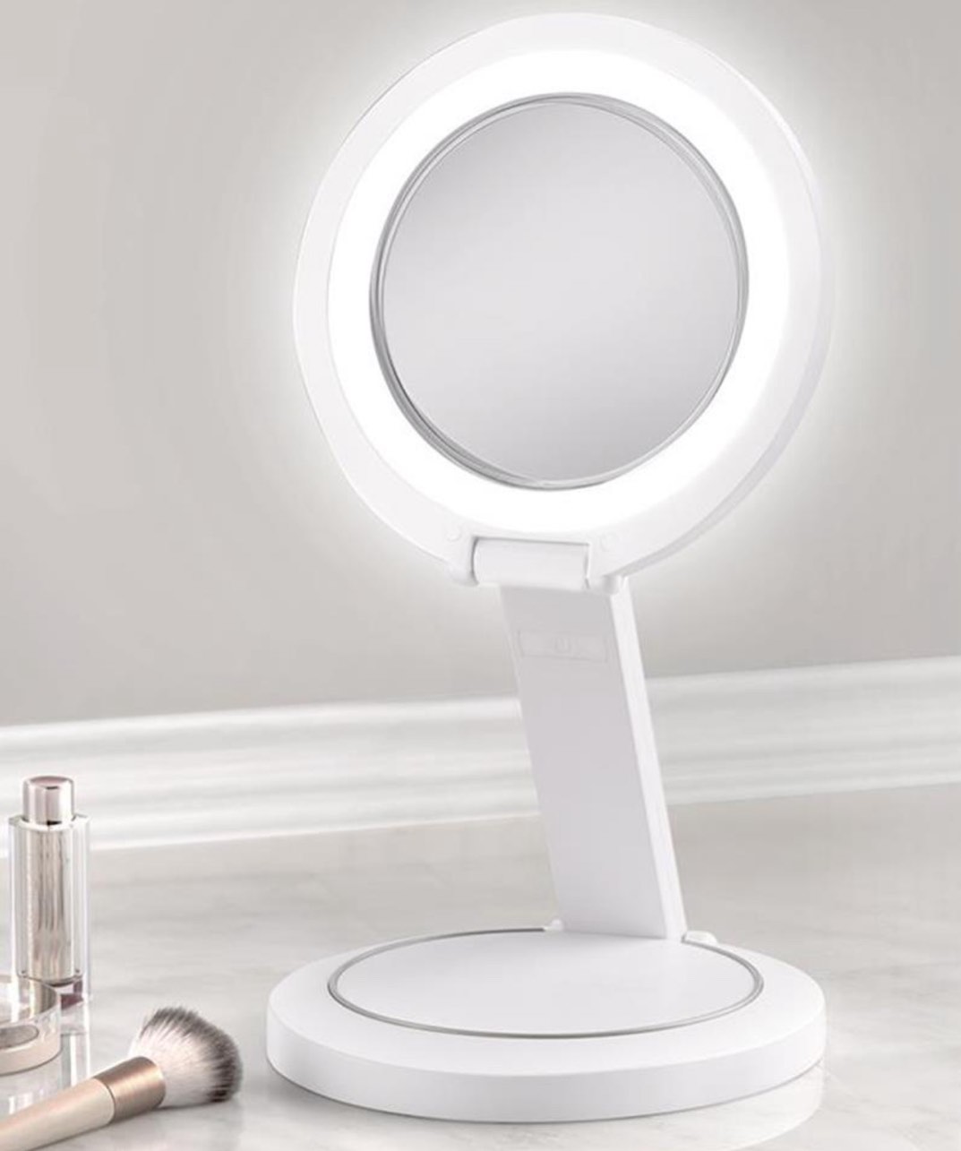 The Brighter Foldaway Vanity Mirror