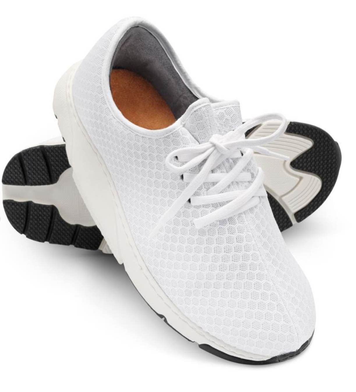 The Clinically Proven Stabilized Walking Shoes (EU 36 Women’s US5) (White)