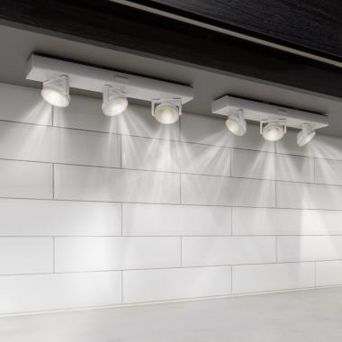 The Cordless Under Cabinet Pivoting LED Lights (White)